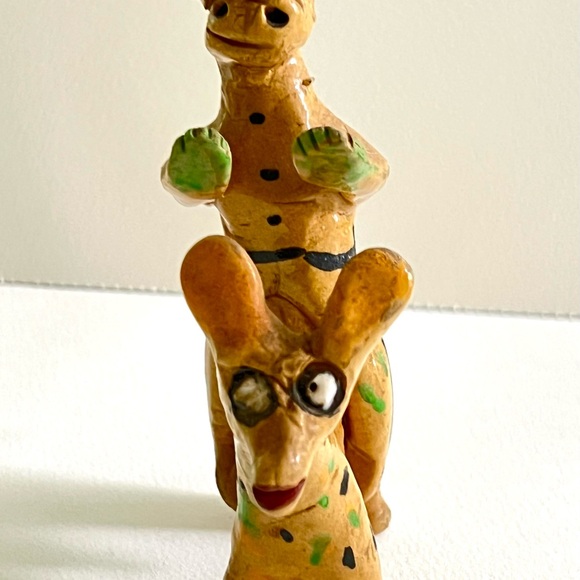 Vintage Mexican, rustic miniature figures, small clay animals, Chiapas 1960’s - Picture 9 of 12